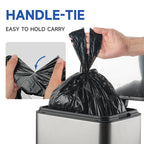 KeenEcho Small Trash Bags with Handles 2.6 Gallon 200 Count Black