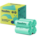 KeenEcho 1.2 Gallon 200 Counts Small Green Trash Bags with Handle