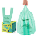 KeenEcho 2.6 Gallon 200 Counts Small Green Trash Bags with Handle