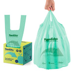 KeenEcho 2.6 Gallon 200 Counts Small Green Trash Bags with Handle