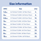 KeenEcho 4 Gallon 200 Counts Small Green Trash Bags with Handle