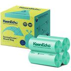 KeenEcho 8 Gallon 160 Counts Small Green Trash Bags with Handle