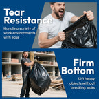 Heavy Duty Contractor Trash Bags 33 Gallon 30 Count, 1.0 Mil